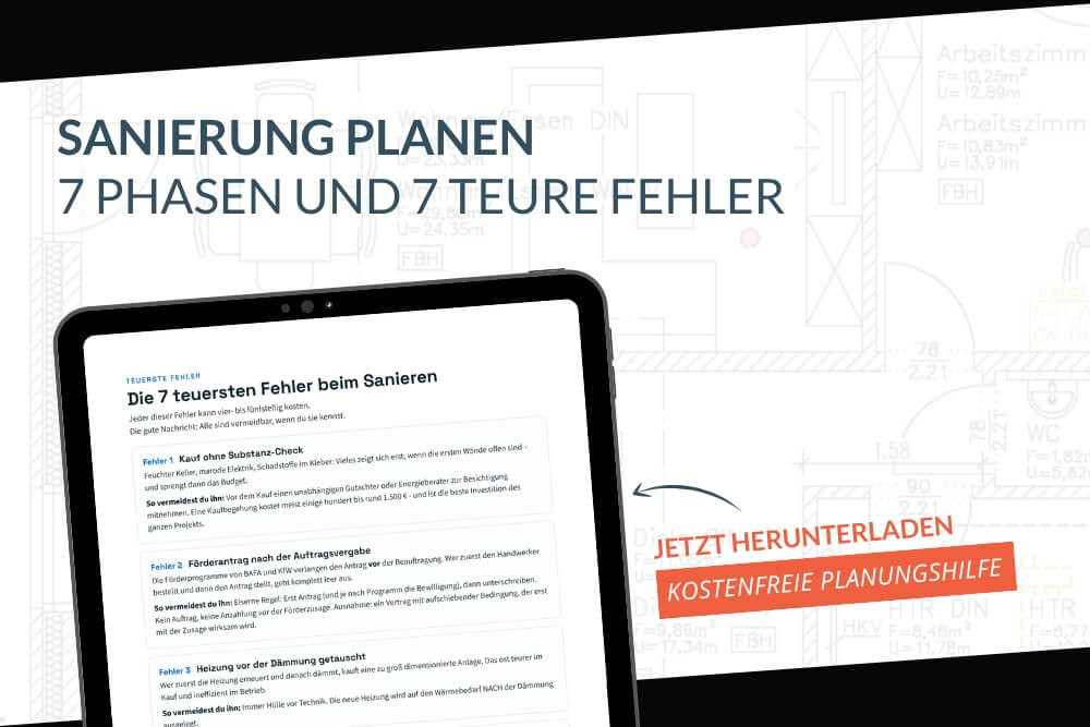 Haus sanieren Checkliste
