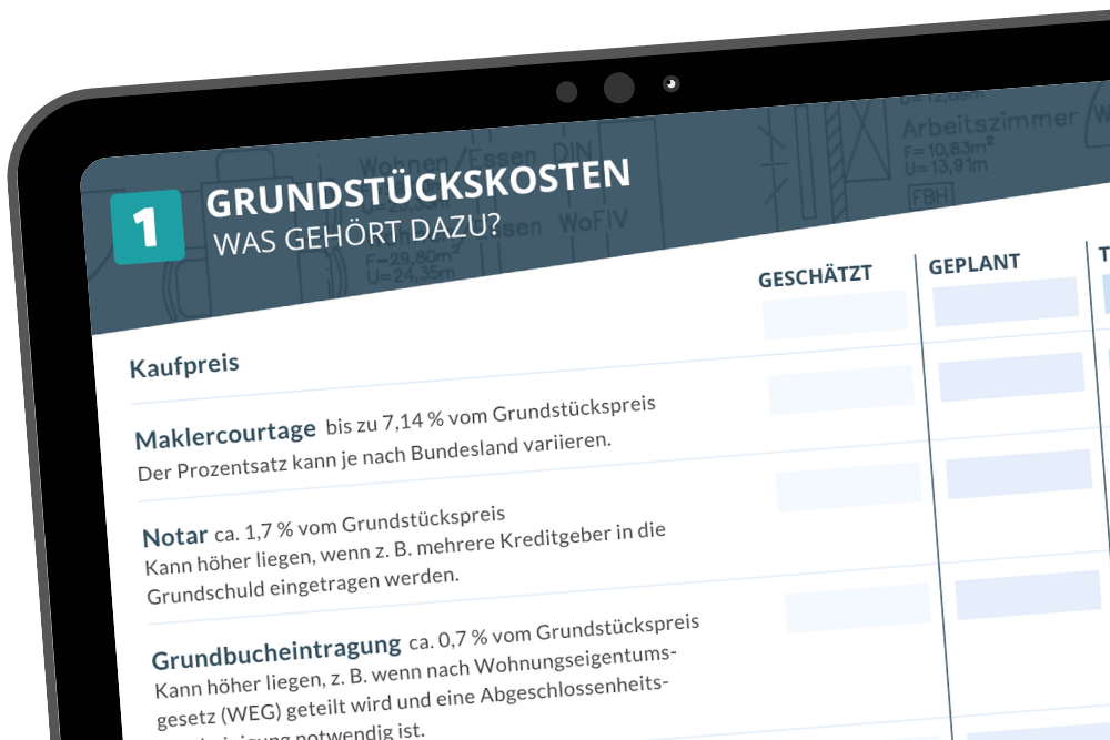 Checkliste Hausbau Kosten